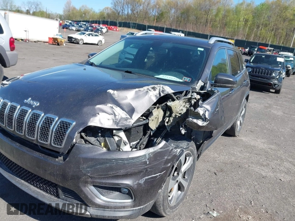2019 Jeep Cherokee Limited with VIN 1C4PJMDX0KD319579, listed as a IAAI auction lot 42116163 with 94,013 mi miles. Bid and sale history available at carsss.com. Image 6.