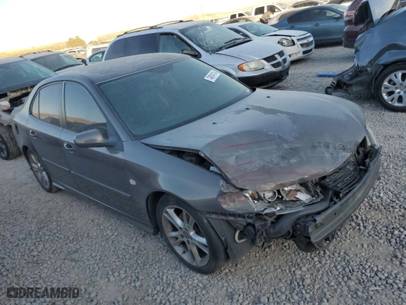 2006 Saab 9-3 Aero with VIN YS3FH41U861102489, listed as a Copart auction lot 74814114 with 0 mi miles and Salvage Title. Bid and sale history available at carsss.com. Image 4.