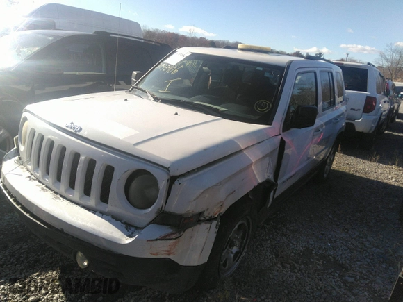 2012 Jeep Patriot Sport with VIN 1C4NJPBA3CD722481, listed as a IAAI auction lot 31743406 with 83,498 mi miles and . Bid and sale history available at DreamBid. Image 2.