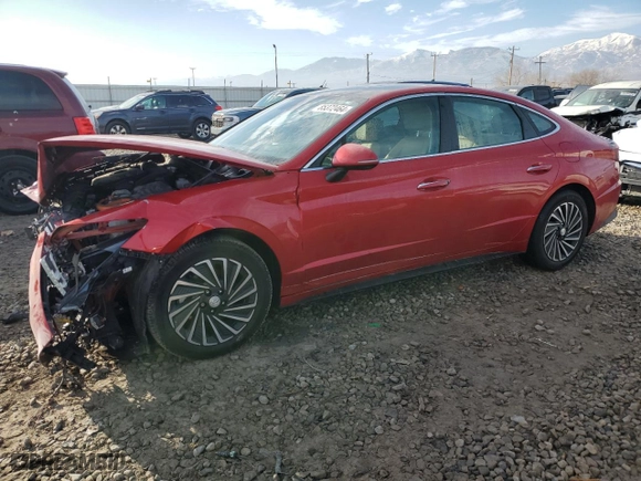 2022 Hyundai Sonata Hybrid Limited with VIN KMHL54JJ0NA039648, listed as a Copart auction lot 85372464 with 61,346 mi miles and Salvage Title. Bid and sale history available at carsss.com. Image 1.