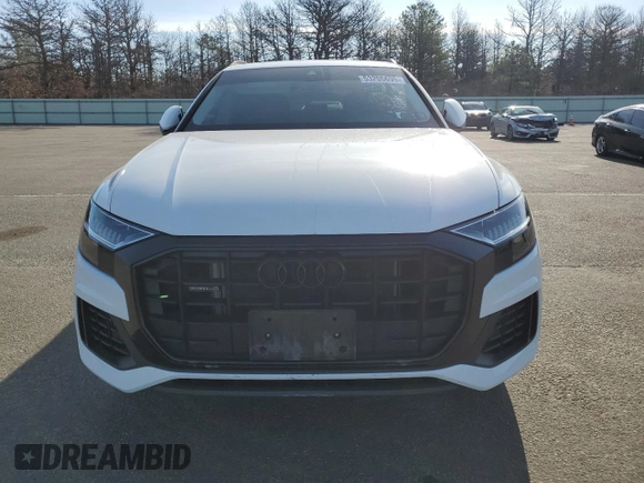 2023 Audi Q8 Premium with VIN WA1AVBF12PD044905, listed as a Copart auction lot 53206695 with 30,014 mi miles and Salvage title. Bid and sale history available at DreamBid. Image 5.