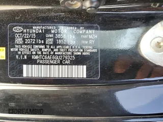 2016 Hyundai Veloster Turbo z VIN KMHTC6AE6GU279325, wystawiony jako Copart lot #48950525 z przebiegiem 135 207 mil mil oraz Szkoda całkowita • Salvage title. Historia ofert i sprzedaży dostępna na DreamBid. Obrazek 14.