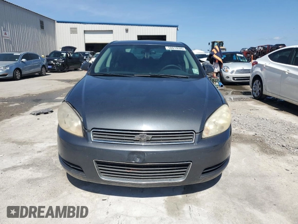 2010 Chevrolet Impala LS with VIN 2G1WA5EK6A1119765, listed as a Copart auction lot 50019595 with 266,807 mi miles and Salvage Title. Bid and sale history available at DreamBid. Image 5.