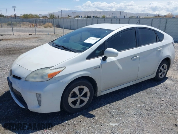 2013 Toyota Prius One with VIN JTDKN3DU7D0340440, listed as a IAAI auction lot 41940223 with 177,542 mi miles. Bid and sale history available at carsss.com. Image 17.