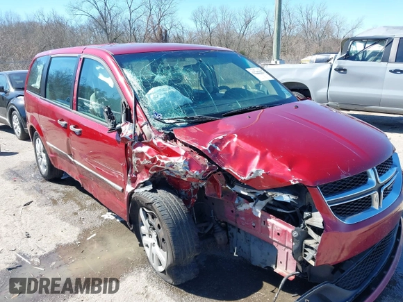 2014 Dodge Grand Caravan American Value with VIN 2C4RDGBG6ER223820, listed as a IAAI auction lot 41705097 with 213,180 mi miles and . Bid and sale history available at DreamBid. Image 1.