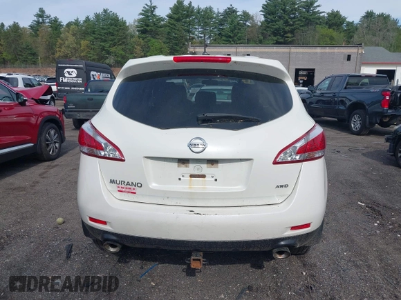 2014 Nissan Murano S with VIN JN8AZ1MW6EW506035, listed as a IAAI auction lot 42194399 with 212,952 mi miles and . Bid and sale history available at DreamBid. Image 16.