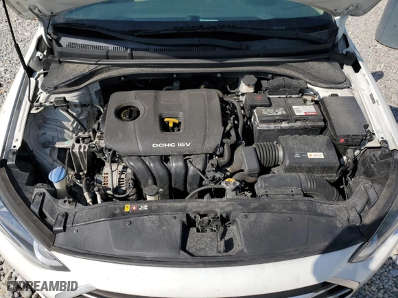 2017 Hyundai Elantra SE with VIN 5NPD84LF3HH054506, listed as a Copart auction lot 52057685 with 117,669 mi miles and Salvage Title. Bid and sale history available at carsss.com. Image 12.