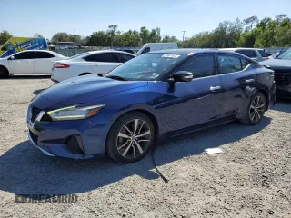 2019 Nissan Maxima Platinum z VIN 1N4AA6AV0KC373397, wystawiony jako Copart lot #52487625 z przebiegiem 50 894 mil mil oraz Szkody całkowita. Historia ofert i sprzedaży dostępna na DreamBid. Obrazek 1.