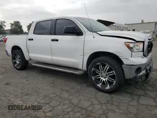 2011 Toyota Tundra with VIN 5TFEM5F19BX023519, listed as a Copart auction lot 58642205 with 157,480 mi miles and Salvage title. Bid and sale history available at DreamBid. Image 4.