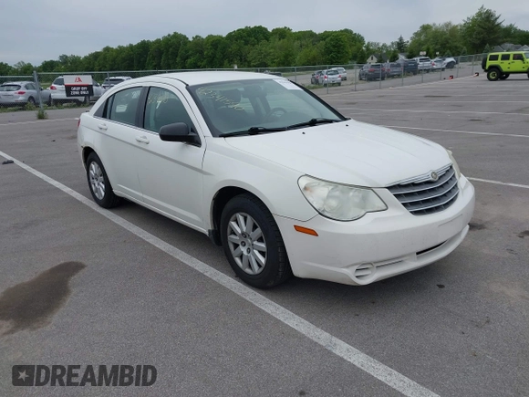 2008 Chrysler Sebring LX with VIN 1C3LC46K28N133141, listed as a IAAI auction lot 42341590 with 140,668 mi miles and . Bid and sale history available at DreamBid. Image 1.