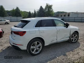 2019 Audi Q3 S line Premium Plus with VIN WA1EECF3XK1071434, listed as a Copart auction lot 58988474 with 36,064 mi miles and Salvage Title. Bid and sale history available at carsss.com. Image 3.