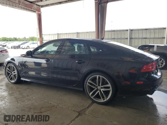 2015 Audi A7 3.0 Prestige with VIN WAU2GAFCXFN011804, listed as a Copart auction lot 67521504 with 129,734 mi miles and Salvage Title. Bid and sale history available at carsss.com. Image 2.