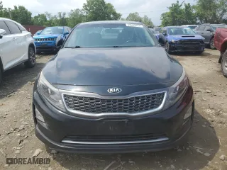 2016 Kia Optima Hybrid with VIN KNAGM4AD0G5096587, listed as a Copart auction lot 52695834 with 0 mi miles and Salvage Title. Bid and sale history available at carsss.com. Image 5.