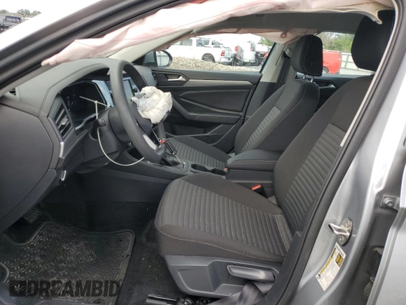 2023 Volkswagen Jetta S with VIN 3VW5M7BU0PM026511, listed as a Copart auction lot 62201605 with 19,805 mi miles and Salvage title. Bid and sale history available at DreamBid. Image 7.