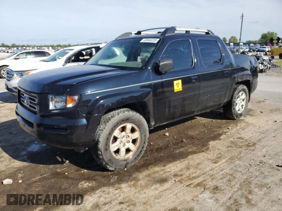 2006 Honda Ridgeline RTL with VIN 2HJYK16586H532201, listed as a Copart auction lot 53945235 with Not Provided miles and Clean Title. Bid and sale history available at DreamBid. Image 1.