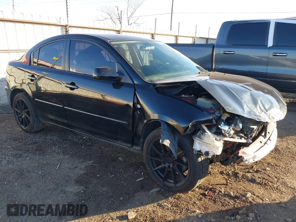 2009 Mazda 3 i Touring Value with VIN JM1BK32F591192030, listed as a IAAI auction lot 41248304 with 153,467 mi miles. Bid and sale history available at carsss.com. Image 1.