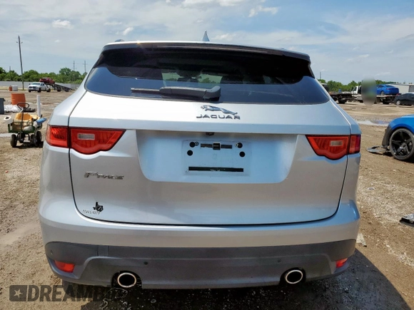 2017 Jaguar F-Pace 35t R-Sport with VIN SADCL2BV1HA080511, listed as a Copart auction lot 58435845 with 78,926 mi miles and Salvage title. Bid and sale history available at DreamBid. Image 6.