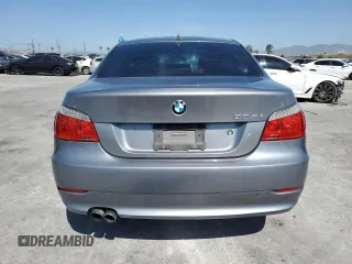 2008 BMW 5 Series 535i with VIN WBANW13598CZ78747, listed as a Copart auction lot 49509935 with 187,143 mi miles and Salvage Title. Bid and sale history available at carsss.com. Image 6.