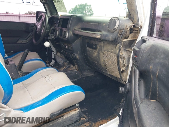 2013 Jeep Wrangler Sport with VIN 1C4AJWAG8DL601399, listed as a IAAI auction lot 42186399 with 130,195 mi miles and . Bid and sale history available at DreamBid. Image 5.