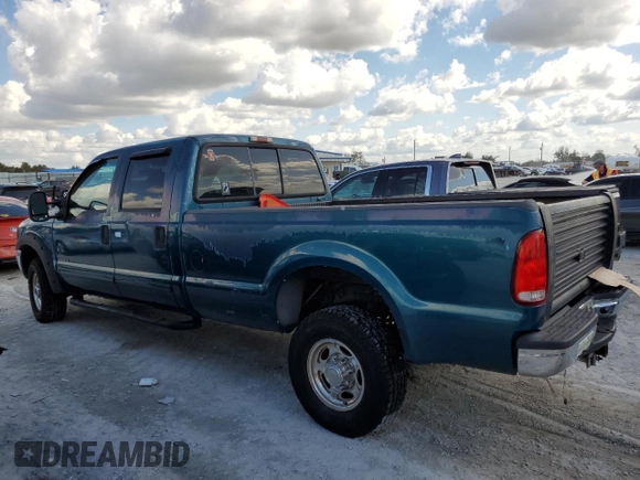 2001 Ford F-350 XL with VIN 3FTSW31F21MA55009, listed as a Copart auction lot 78132974 with 499,771 mi miles and Non Repairable. Bid and sale history available at DreamBid. Image 2.