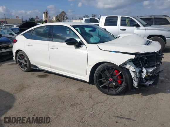 2024 Honda Civic Type R z VIN JHMFL5G42RX003041, wystawiony jako IAAI lot #41548644 z przebiegiem 7 395 mil mil oraz . Historia ofert i sprzedaży dostępna na DreamBid. Obrazek 1.
