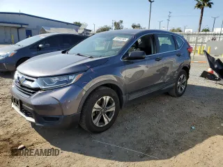 2019 Honda CR-V LX with VIN 2HKRW5H38KH418961, listed as a Copart auction lot 50594165 with 81,425 mi miles and Salvage Title. Bid and sale history available at DreamBid. Image 1.