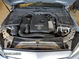 2018 Mercedes-Benz C 300 with VIN WDDWJ4JB8JF669670, listed as a Copart auction lot 51093265 with 63,493 mi miles and Salvage title. Bid and sale history available at DreamBid. Image 11.