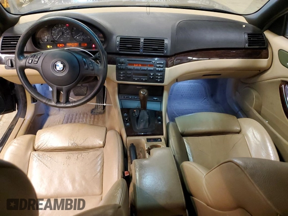 2005 BMW 3 Series 325Ci with VIN WBABW33465PL37310, listed as a Copart auction lot 49470975 with 155,995 mi miles and Salvage title. Bid and sale history available at DreamBid. Image 8.