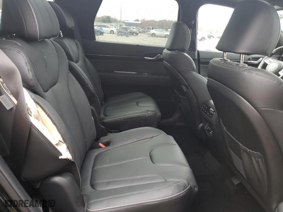 2024 Hyundai Palisade Calligraphy with VIN KM8R74GE5RU767226, listed as a Copart auction lot 84016844 with 374 mi miles and Salvage Title. Bid and sale history available at carsss.com. Image 10.