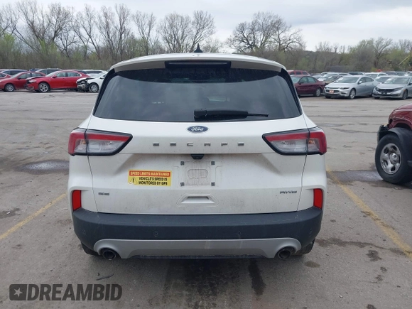 2022 Ford Escape SE with VIN 1FMCU9G61NUA61028, listed as a IAAI auction lot 41918905 with Not Provided miles and . Bid and sale history available at carsss.com. Image 15.