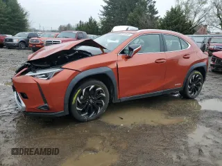 2020 Lexus UX 250h z VIN JTHP9JBHXL2020762, wystawiony jako Copart lot #52128145 z przebiegiem 33 651 mil mil oraz Szkoda całkowita • Salvage title. Historia ofert i sprzedaży dostępna na DreamBid. Obrazek 1.
