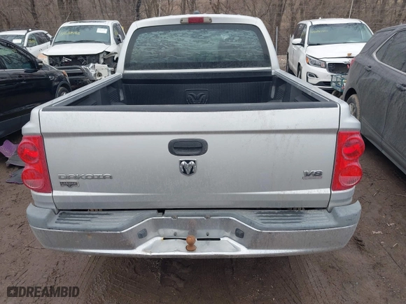 2005 Dodge Dakota Laramie with VIN 1D7HE58N05S244878, listed as a IAAI auction lot 41662513 with 171,323 mi miles. Bid and sale history available at carsss.com. Image 16.