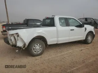 2023 Ford F-150 XL with VIN 1FTEX1CP0PKE02275, listed as a Copart auction lot 43186685 with 50,745 mi miles and Salvage title. Bid and sale history available at DreamBid. Image 3.