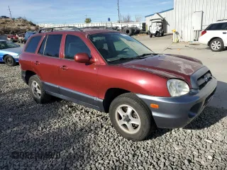 2005 Hyundai Santa Fe GLS with VIN KM8SC73DX5U940101, listed as a Copart auction lot 46112455 with 157,812 mi miles and Salvage Title. Bid and sale history available at carsss.com. Image 4.