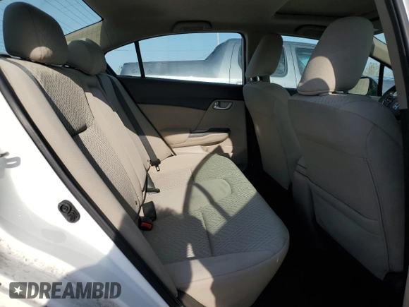 2015 Honda Civic EX with VIN 19XFB2F82FE004161, listed as a Copart auction lot 56061885 with 165,684 mi miles and Clean Title. Bid and sale history available at DreamBid. Image 10.