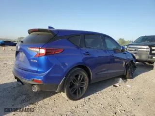 2021 Acura RDX w/A-Spec Package with VIN 5J8TC1H69ML013466, listed as a Copart auction lot 51896395 with 33,036 mi miles and Salvage Title. Bid and sale history available at carsss.com. Image 3.