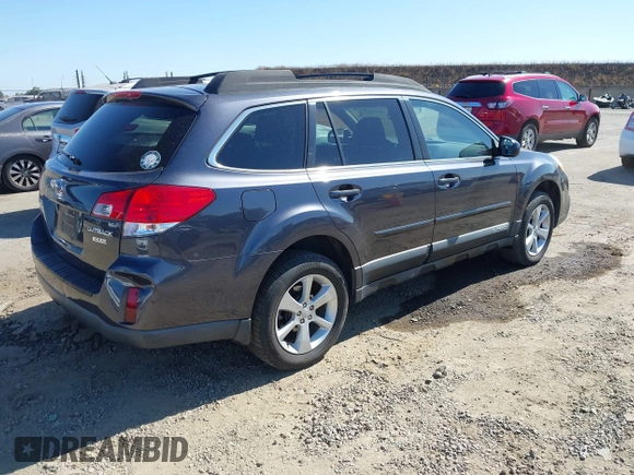 2013 Subaru Outback Premium with VIN 4S4BRBGC8D3216415, listed as a IAAI auction lot 42465907 with 190,661 mi miles and . Bid and sale history available at DreamBid. Image 4.