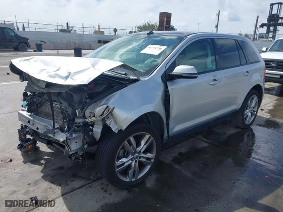 2014 Ford Edge SEL with VIN 2FMDK3JC9EBA65520, listed as a IAAI auction lot 41741796 with 87,361 mi miles. Bid and sale history available at carsss.com. Image 2.