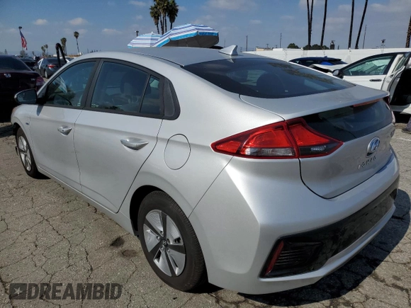 2017 Hyundai Ioniq Blue with VIN KMHC65LC4HU039513, listed as a Copart auction lot 44411035 with 125,935 mi miles and Salvage Title. Bid and sale history available at DreamBid. Image 2.