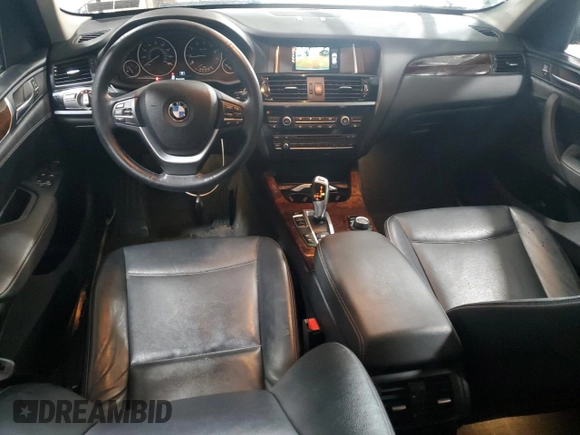 2016 BMW X3 xDrive28i z VIN 5UXWX9C55G0D78148, wystawiony jako Copart lot #56478855 z przebiegiem 88 799 mil mil oraz Szkoda całkowita • Salvage title. Historia ofert i sprzedaży dostępna na DreamBid. Obrazek 8.