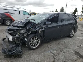 2016 Toyota Prius v Two with VIN JTDZN3EU6GJ048418, listed as a Copart auction lot 45364885 with Not Provided miles and Salvage Title. Bid and sale history available at carsss.com. Image 1.