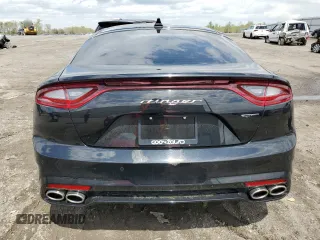 2020 Kia Stinger GT1 with VIN KNAE45LC8L6081602, listed as a Copart auction lot 52291265 with 32,874 mi miles and Salvage Title. Bid and sale history available at DreamBid. Image 6.