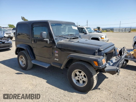 2004 Jeep Wrangler Sahara with VIN 1J4FA59SX4P718591, listed as a Copart auction lot 59907805 with 241,994 mi miles and Clean title. Bid and sale history available at DreamBid. Image 4.