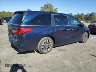 2022 Honda Odyssey EX-L with VIN 5FNRL6H73NB042531, listed as a Copart auction lot 88517295 with 23,926 mi miles and Salvage Title. Bid and sale history available at DreamBid. Image 3.