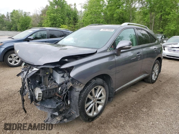 2015 Lexus RX 350 with VIN 2T2BK1BA1FC272355, listed as a Copart auction lot 59679905 with 132,757 mi miles and Salvage title. Bid and sale history available at DreamBid. Image 1.