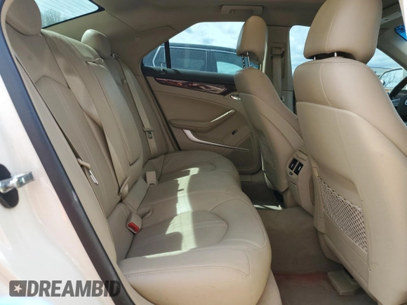 2012 Cadillac CTS Premium with VIN 1G6DS5E37C0103287, listed as a Copart auction lot 49805575 with Not provided miles and Salvage title. Bid and sale history available at DreamBid. Image 10.