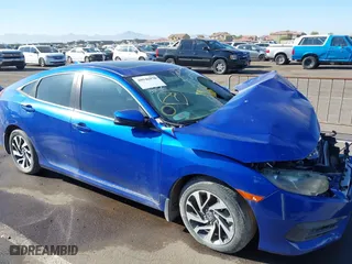 2018 Honda Civic Sedan EX with VIN 2HGFC2F76JH552764, listed as a IAAI auction lot 40946970 with 14 mi miles. Bid and sale history available at carsss.com. Image 1.