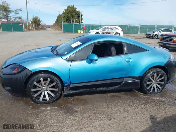 2008 Mitsubishi Eclipse GS with VIN 4A3AK24F88E001143, listed as a IAAI auction lot 41749663 with 156,000 mi miles. Bid and sale history available at carsss.com. Image 6.