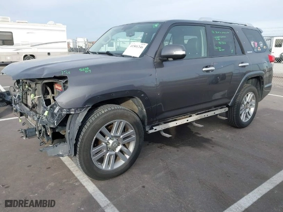 2011 Toyota 4Runner Trail with VIN JTEBU5JR0B5056013, listed as a IAAI auction lot 41501246 with 293,590 mi miles. Bid and sale history available at carsss.com. Image 2.
