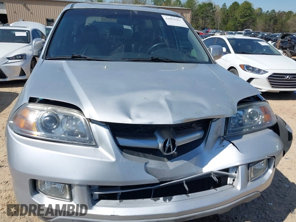 2005 Acura MDX with VIN 2HNYD18265H557625, listed as a IAAI auction lot 41898001 with 192,544 mi miles. Bid and sale history available at carsss.com. Image 6.